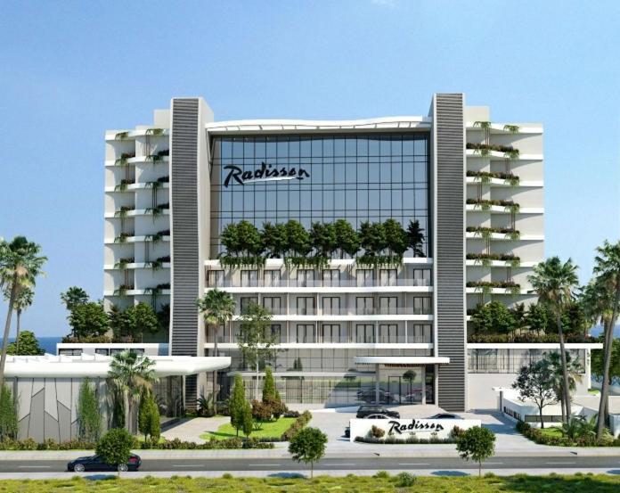 Palm Beach Apartment Voroklini Dış mekan fotoğraf